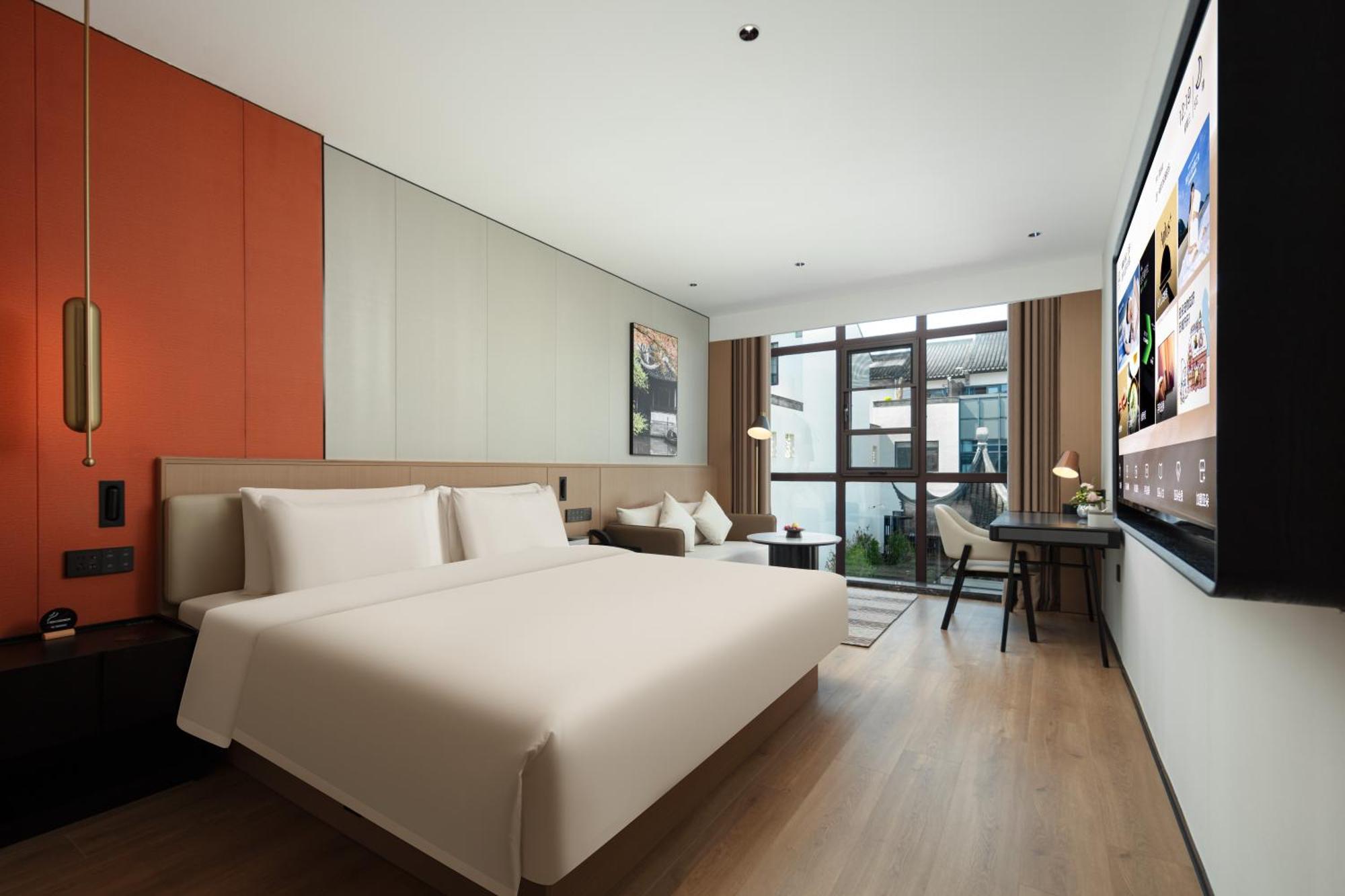 Atour Hotel Suzhou Beisi Pagoda Taohuawu Street Exterior foto